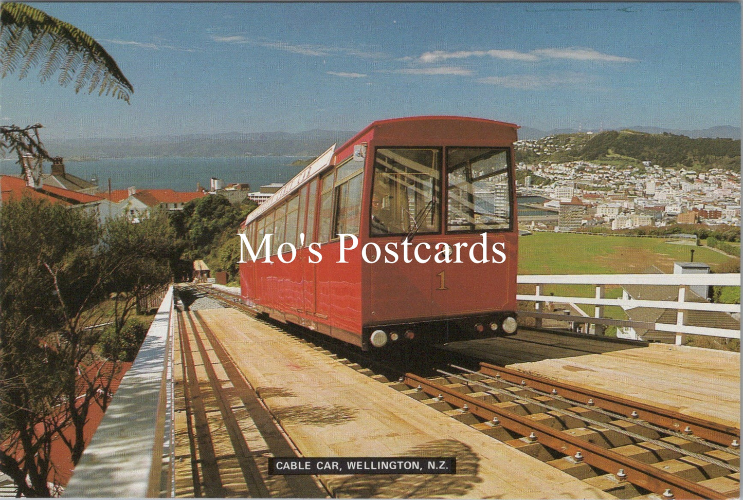 New Zealand Postcard - Cable Car, Wellington SX352