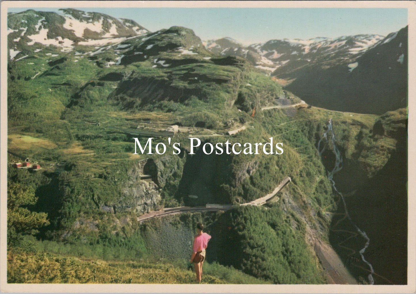 Norway Postcard - The Flam Railway, Vatnahalsen and The Road To Myrdal SX427