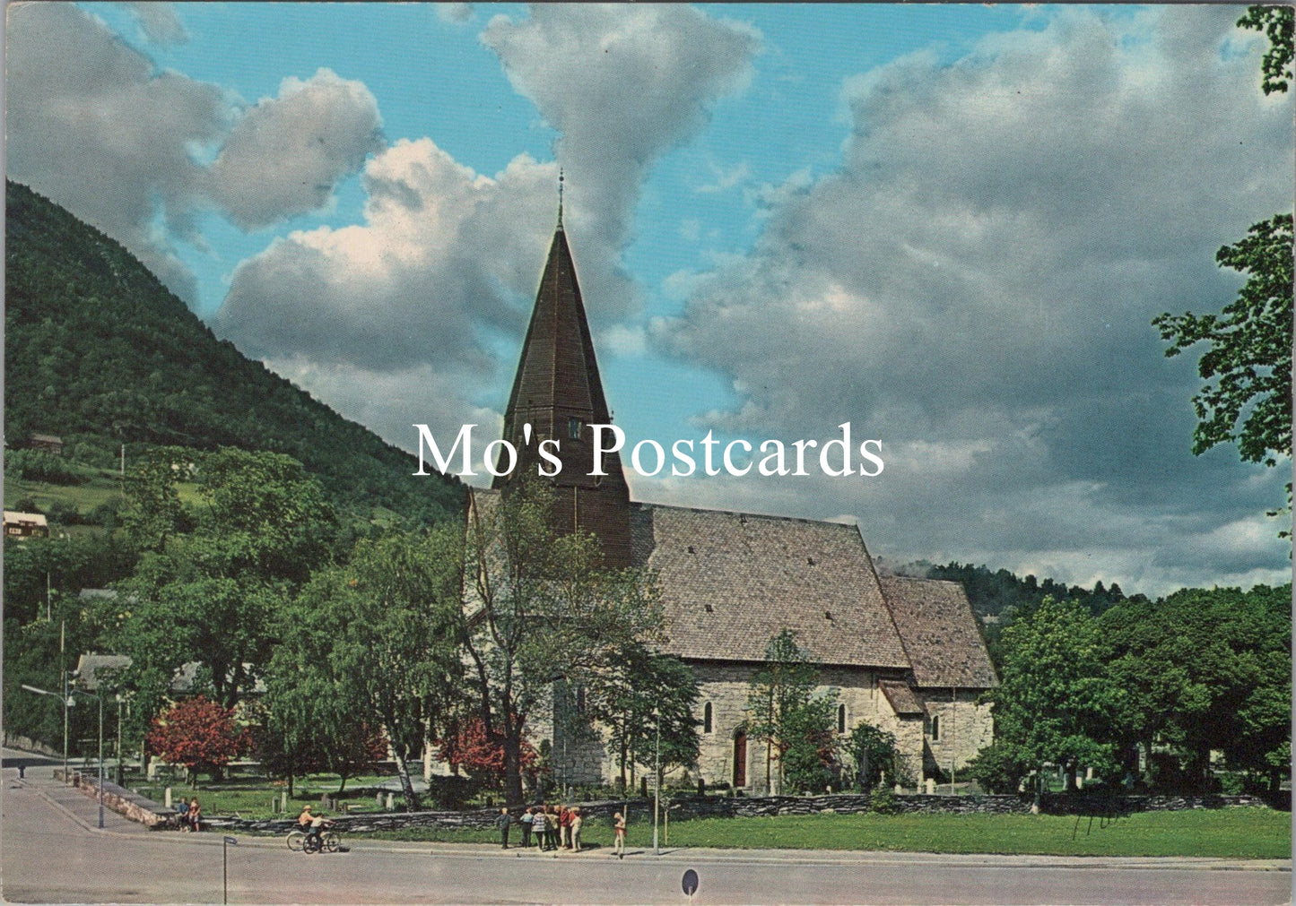 Norway Postcard - Voss Church, Gothic Stone Church SX429