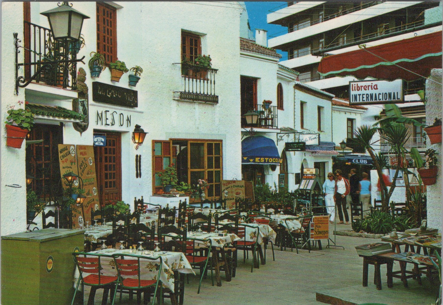 Spain Postcard - Torremolinos, La Nogalera, Barrio Andaluz SW17187