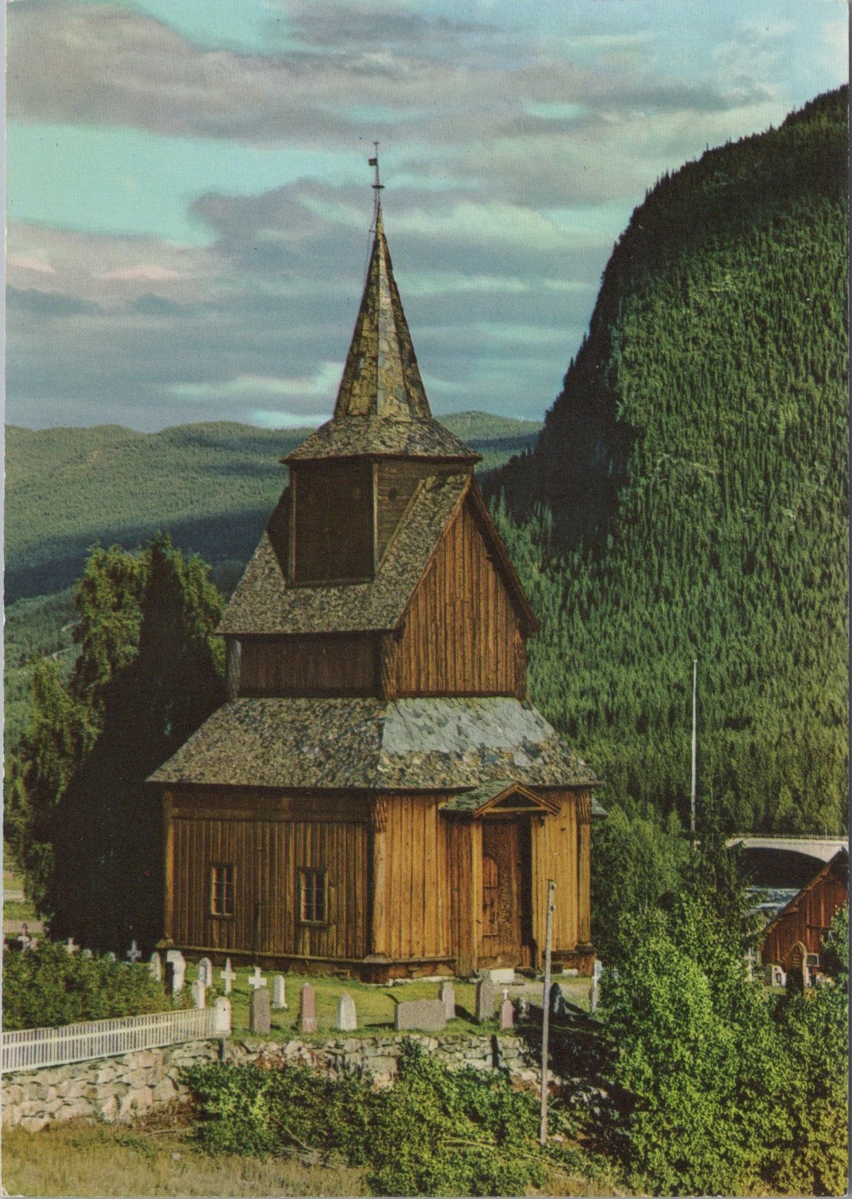 Norway Postcard - The Old Stave Church at Torpo SW17189