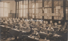 Load image into Gallery viewer, Education Postcard - School Boys in Their Classroom SW17959