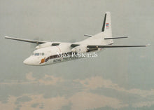 Load image into Gallery viewer, Civil Aviation Postcard - Royal Thai Police Fokker 50 Aeroplane SW19011