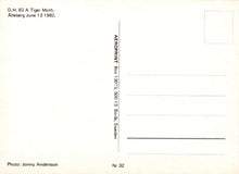 Load image into Gallery viewer, Aviation Postcard - D.H.82 A Tiger Moth Aeroplane SW19012