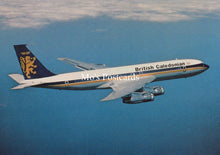 Load image into Gallery viewer, Aviation Postcard - British Caledonian Boeing 707 Aeroplane SW19016