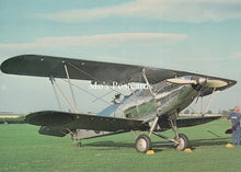 Load image into Gallery viewer, Military Aviation Postcard - Hawker Hind Aeroplane at Old Warden SW19108