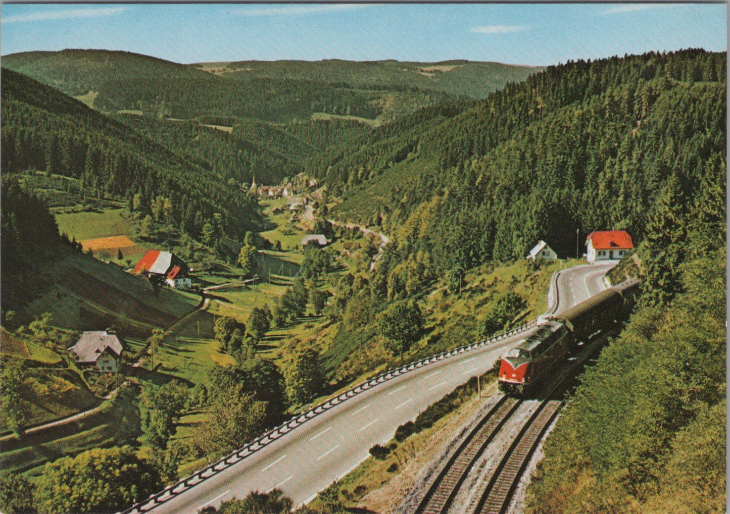 Germany Postcard - Nussbachtal Bei Triberg im Schwarzwald SW17318
