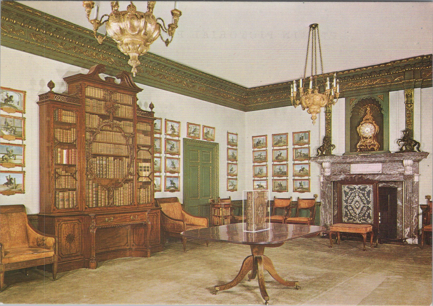 Wiltshire Postcard - The Large Smoking Room, Wilton House SW17326