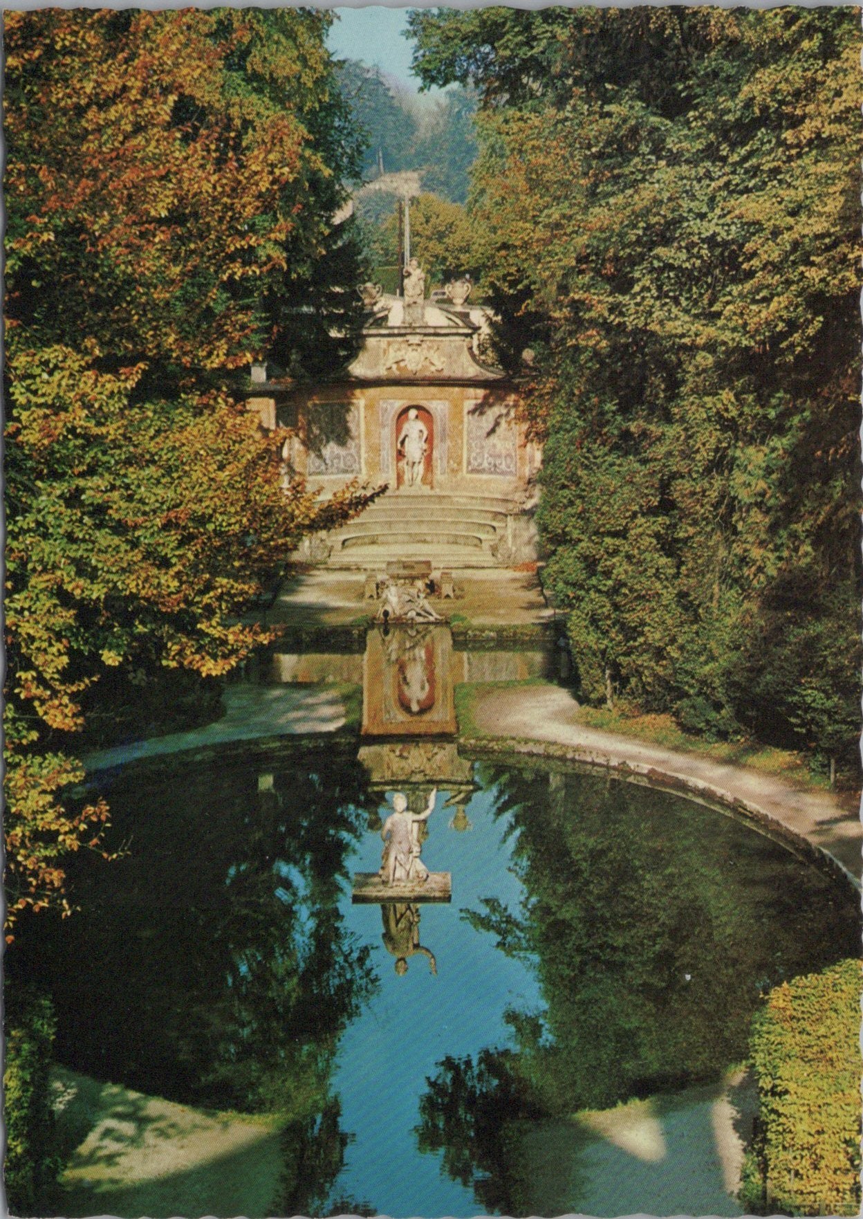 Austria Postcard - Salzburg, Lustschloss Hellbrunn, Wasserspiele SW17248