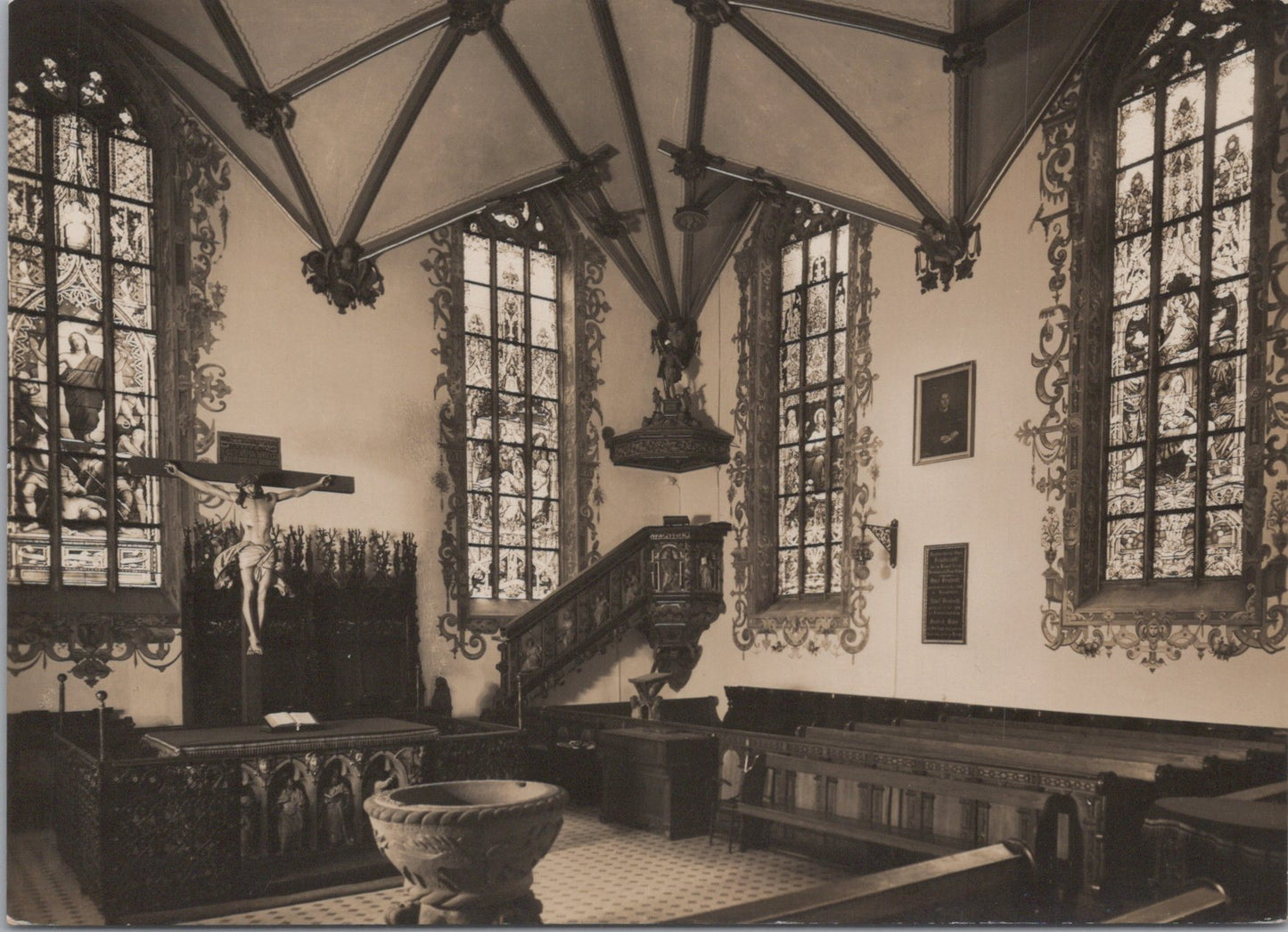 Germany Postcard - Freudenstadt Evang Stadtkirche SW17266