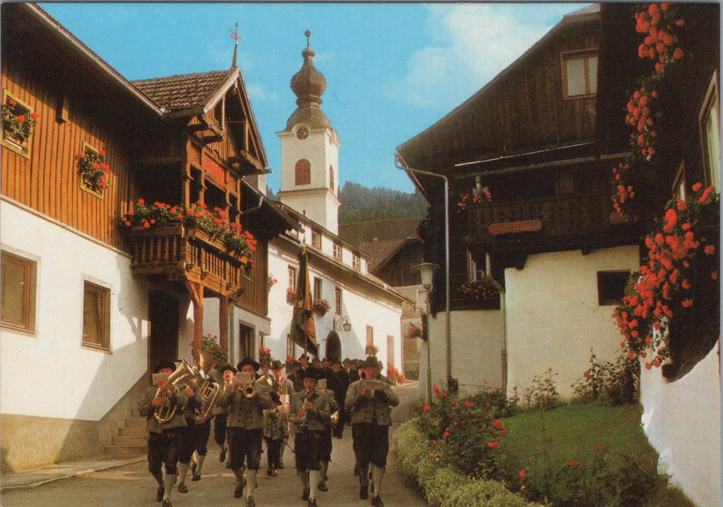 Austria Postcard - Ennstal-Stmk, Sommerfrische Markt Haus SW17275