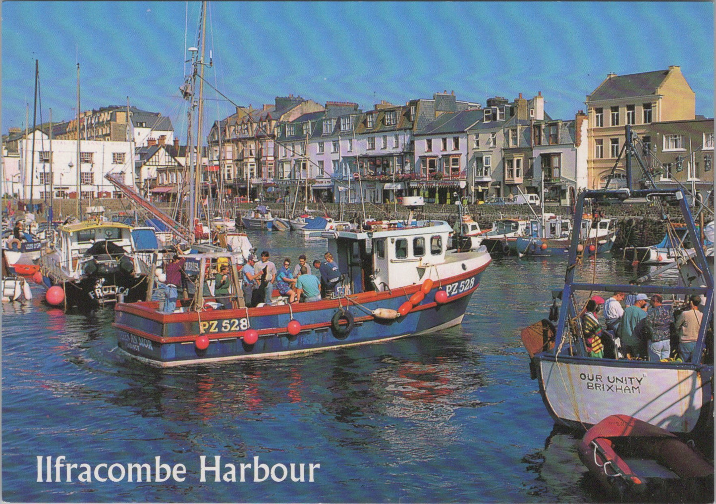 Devon Postcard - Ilfracombe Harbour SW17391