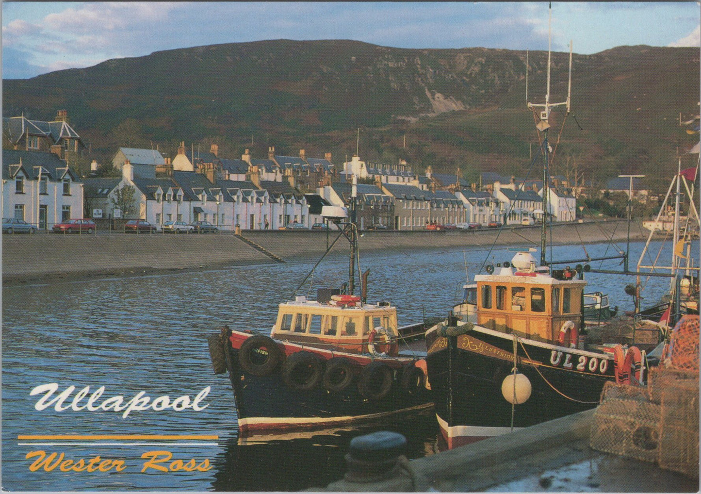 Scotland Postcard - Front Street, Ullapool, Wester Ross SW17395