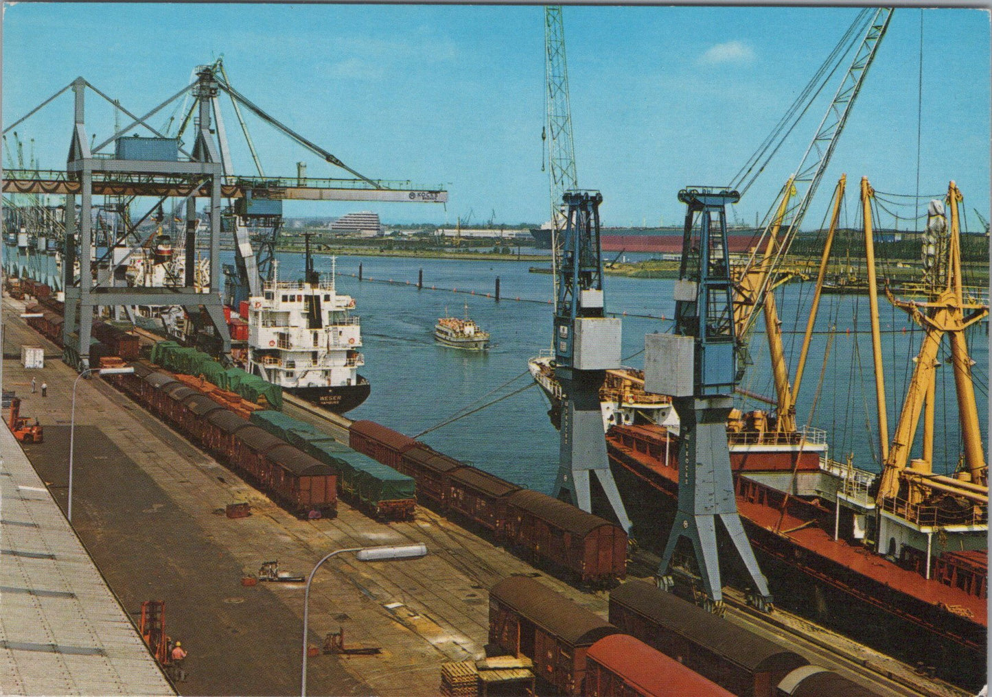 Germany Postcard - Bremen Container Terminal SW17397