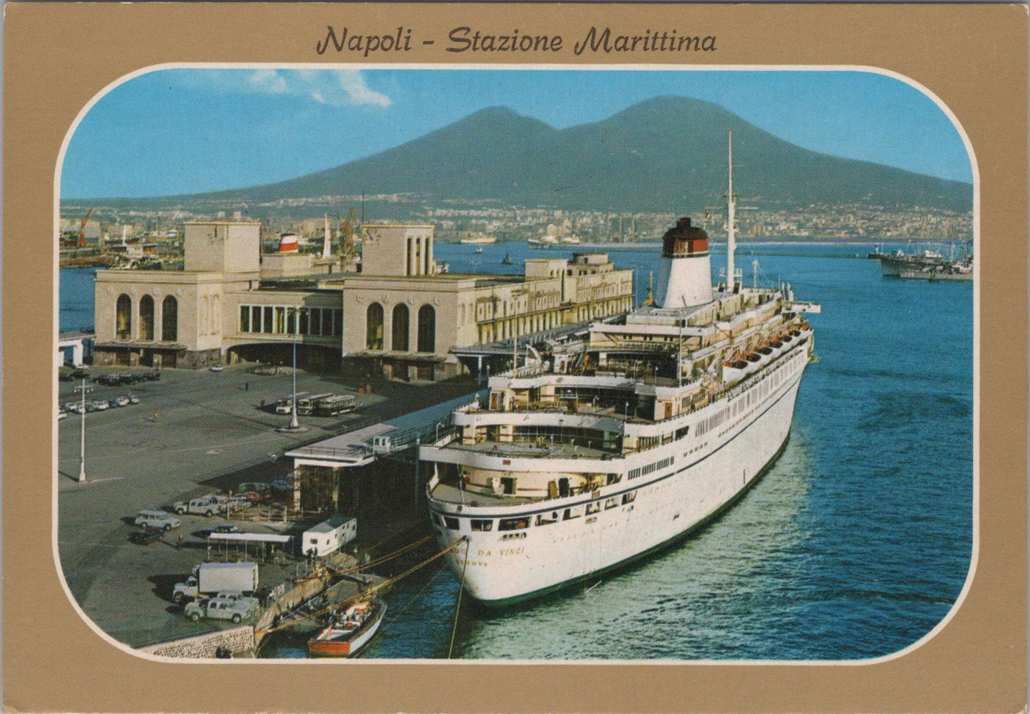 Italy Postcard - Napoli Sea Station SW17398