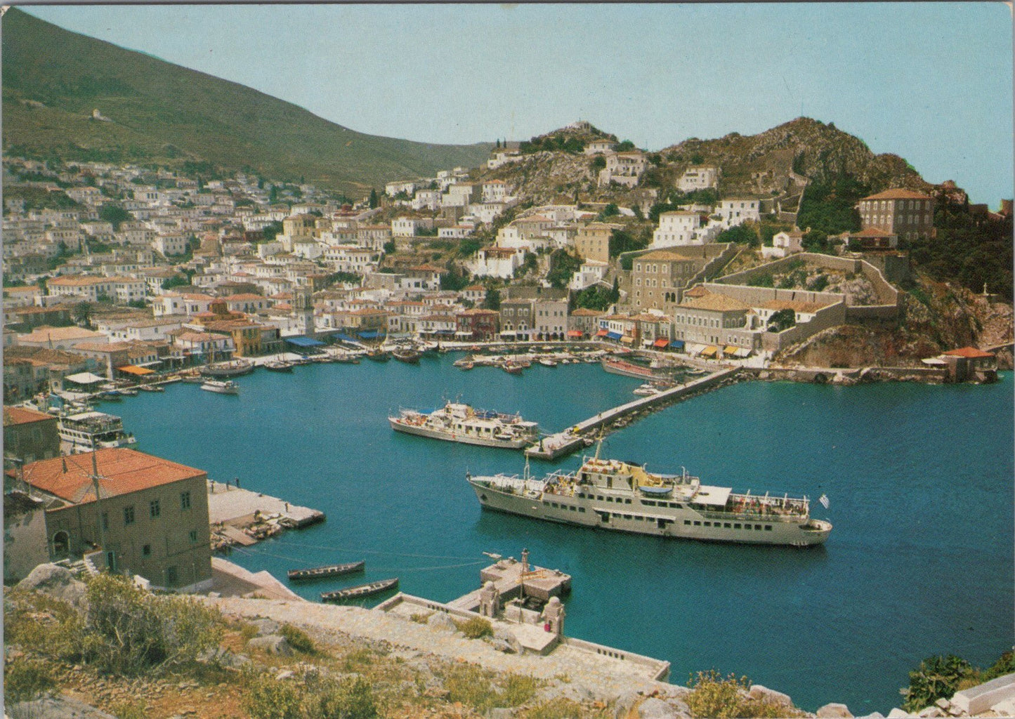 Greece Postcard - Hydra, A Partial View SW17422
