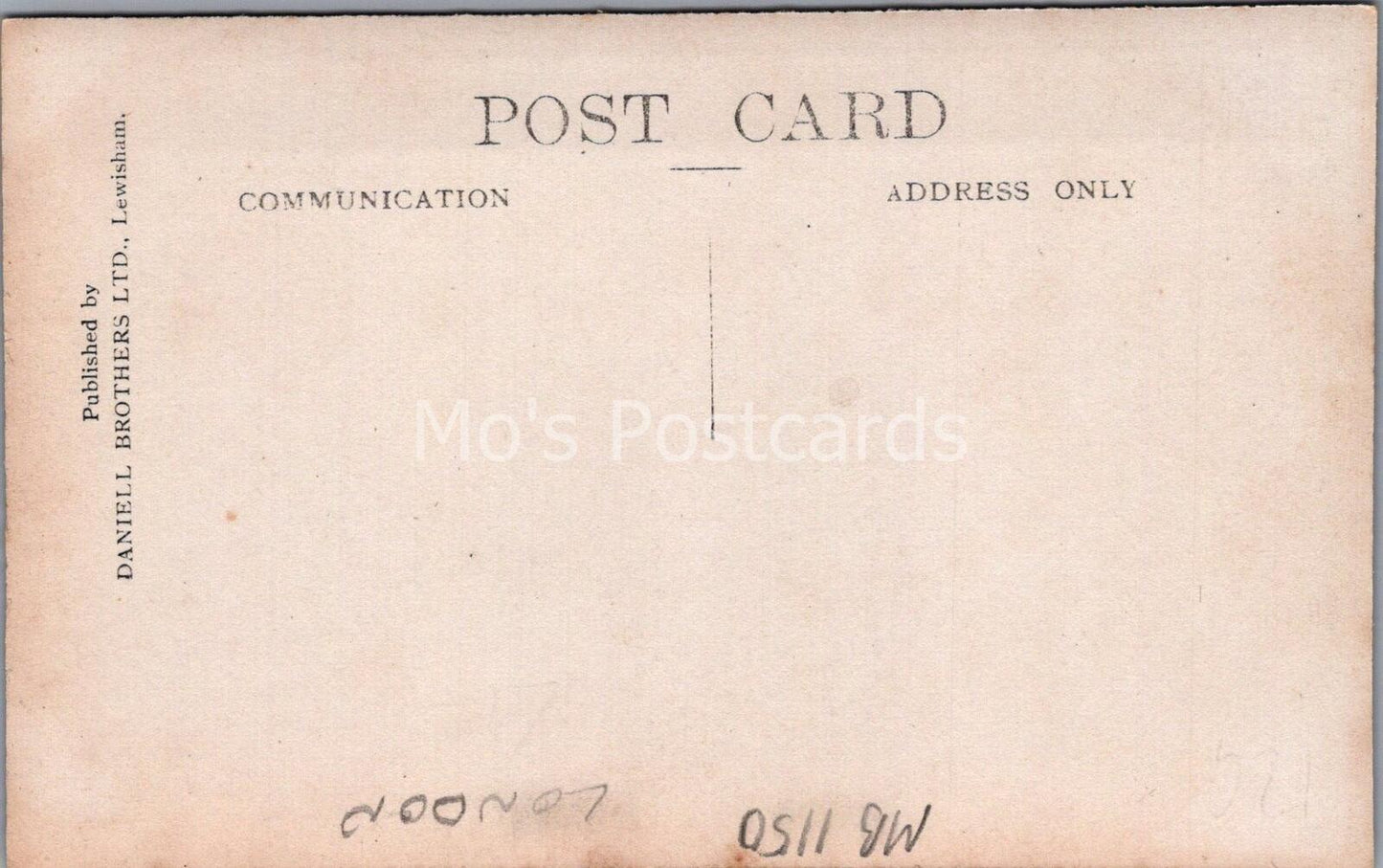 London Postcard: Bickley St George Church Lodge Gate Gateway Bromley RPPC MB1150