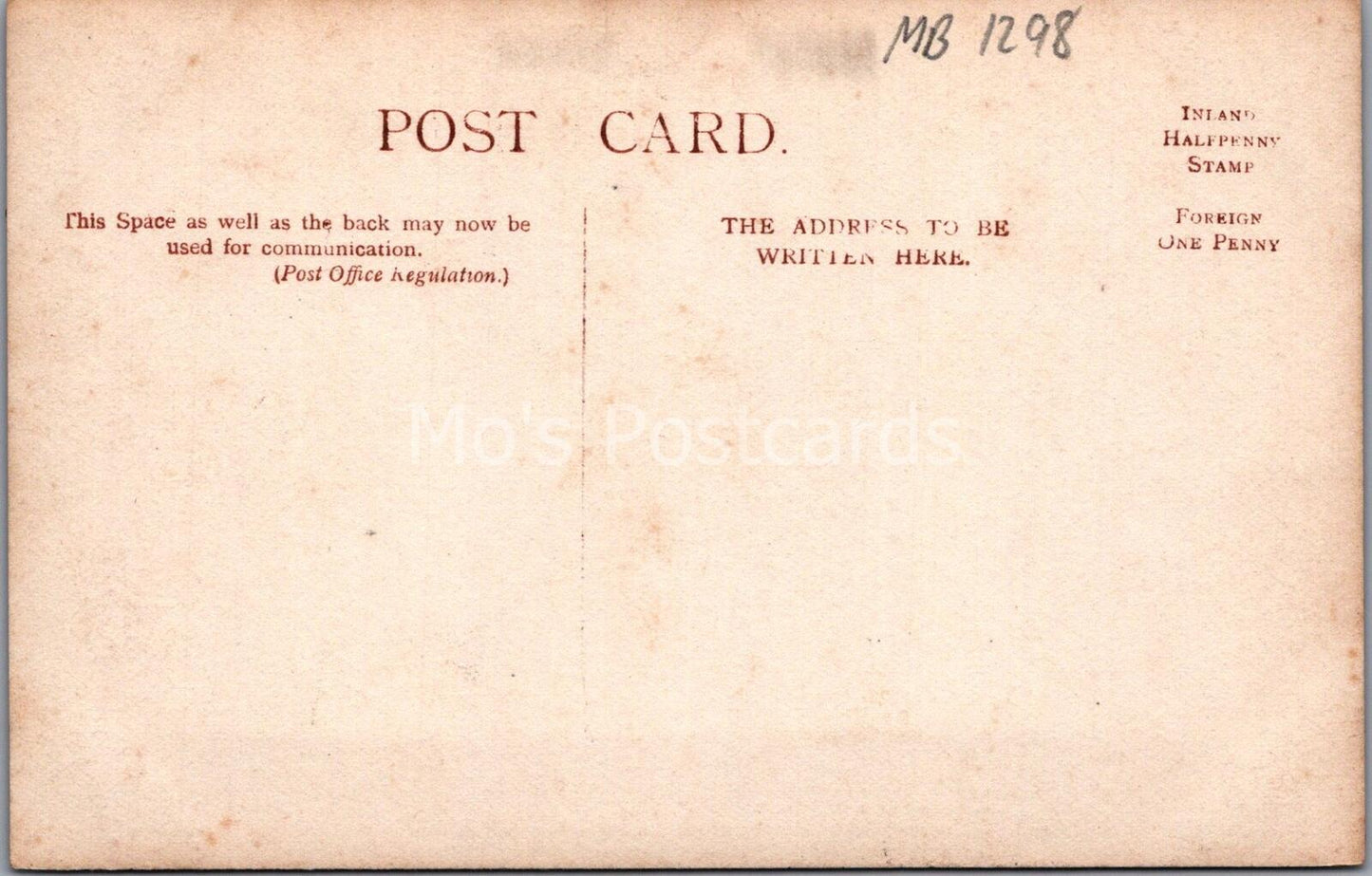 Lancashire Postcard: Wilmslow Road, Didsbury, Manchester RPPC MB1298