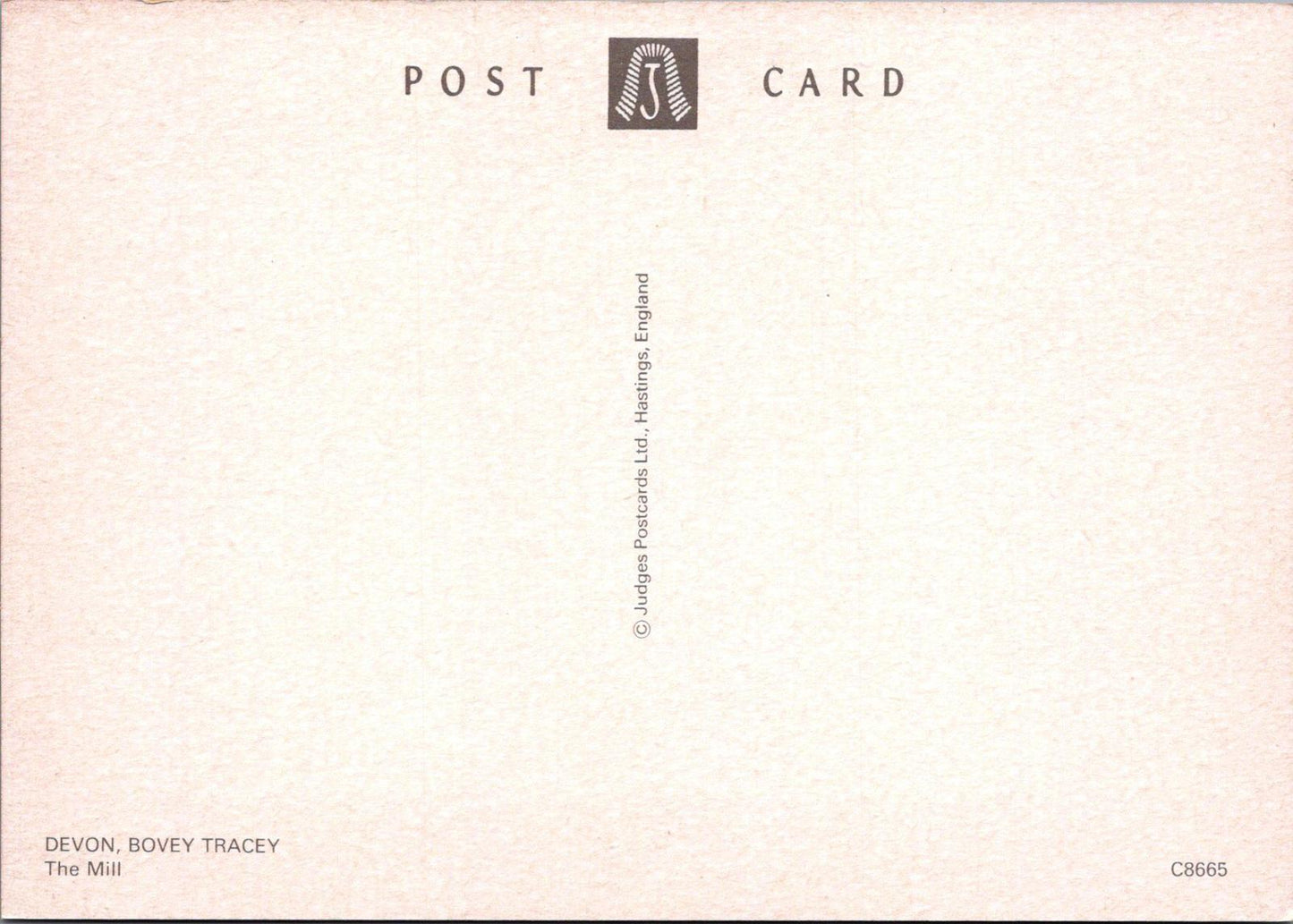 Devon Postcard - The Mill, Bovey Tracey RR23605