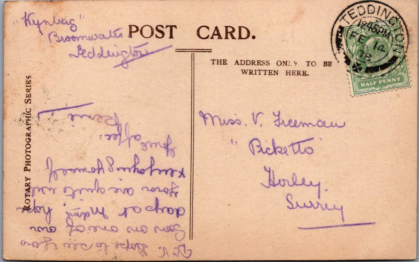 Theatrical Postcard -Margaret Cooper, Edwardian English Actress and Singer XT434