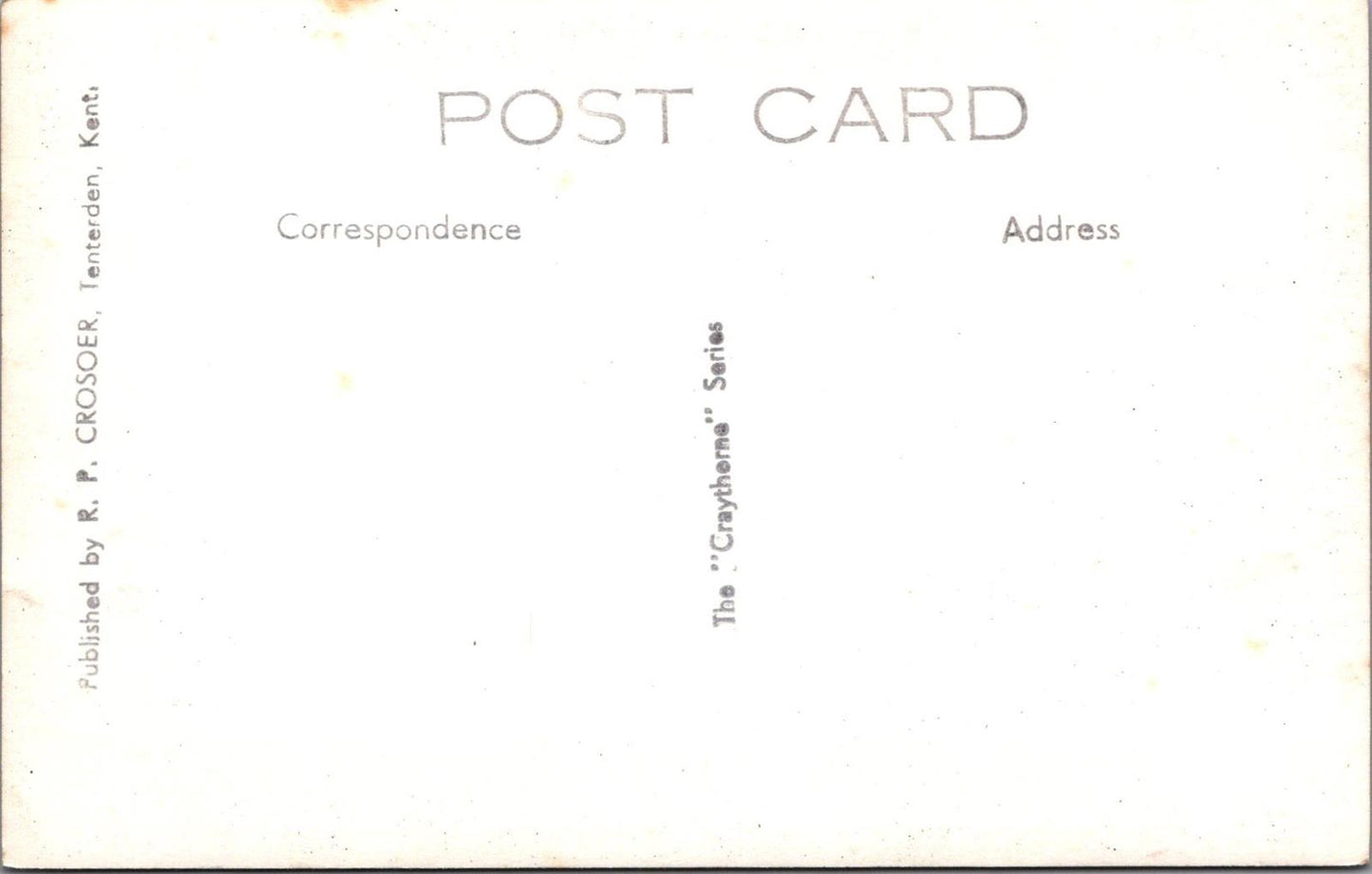 Kent Postcard - The Tudor Rose, High Street, Tenterden XT883