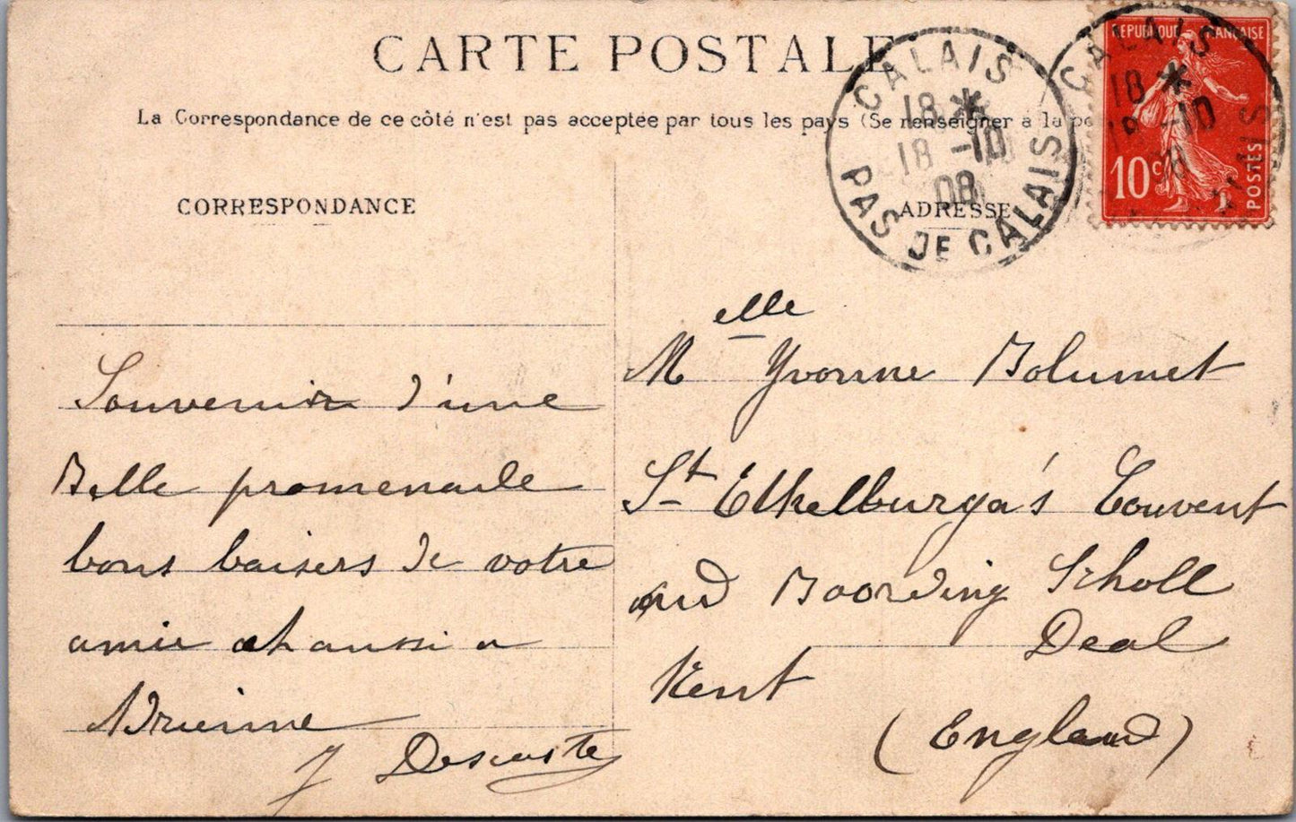 France Postcard - Eglise Notre-Dame 1180 et Citerne Militaire 1691 - XT243