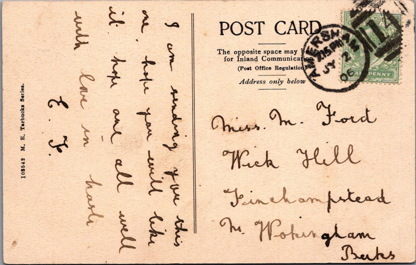 Buckinghamshire Postcard - Little Shardeloes, Amersham XT305