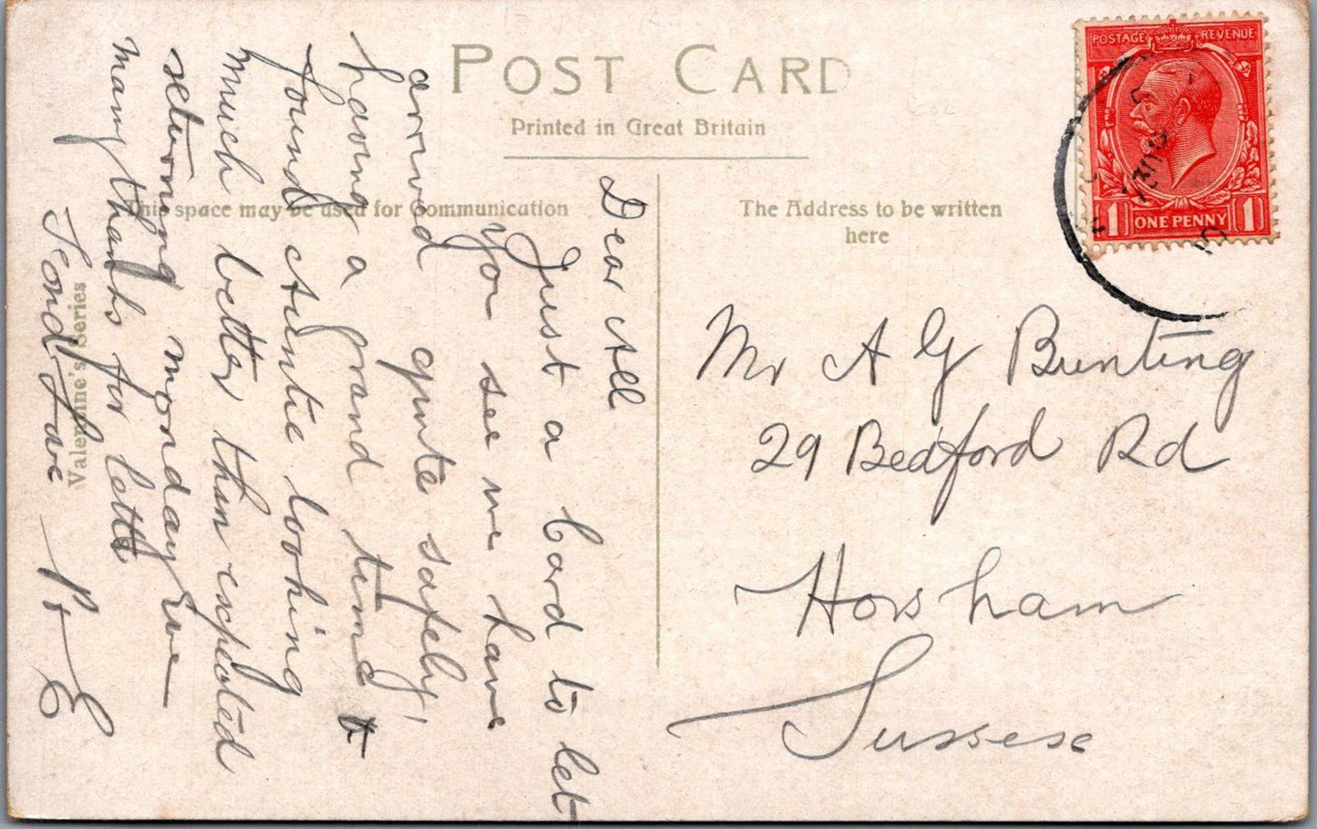 Warwickshire Postcard: Temple Speech Room, Rugby XT1667