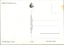 Load image into Gallery viewer, Italy Postcard - Burano Lacemaker at Work RR23316