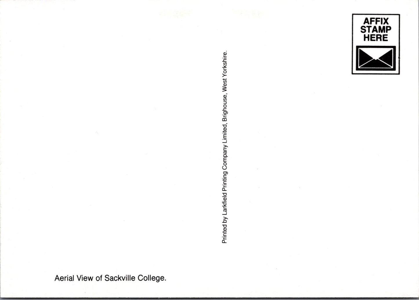 Sussex Postcard - Aerial View of Sackville College, East Grinstead RR23418