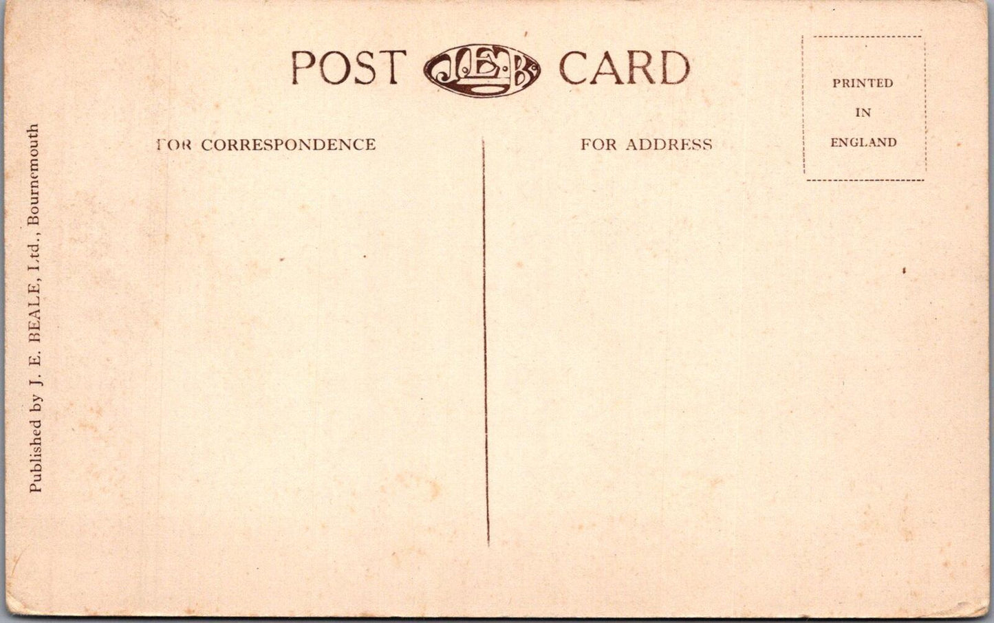 Dorset Postcard: Bournemouth The West Cliff Promenade Beach 1920s XT2934