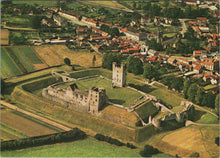 Load image into Gallery viewer, Yorkshire Postcard - Aerial View of Helmsley Castle From The South RR23208
