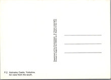 Load image into Gallery viewer, Yorkshire Postcard - Aerial View of Helmsley Castle From The South RR23208