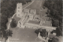 Load image into Gallery viewer, Yorkshire Postcard - Aerial View of Fountains Abbey RR23225