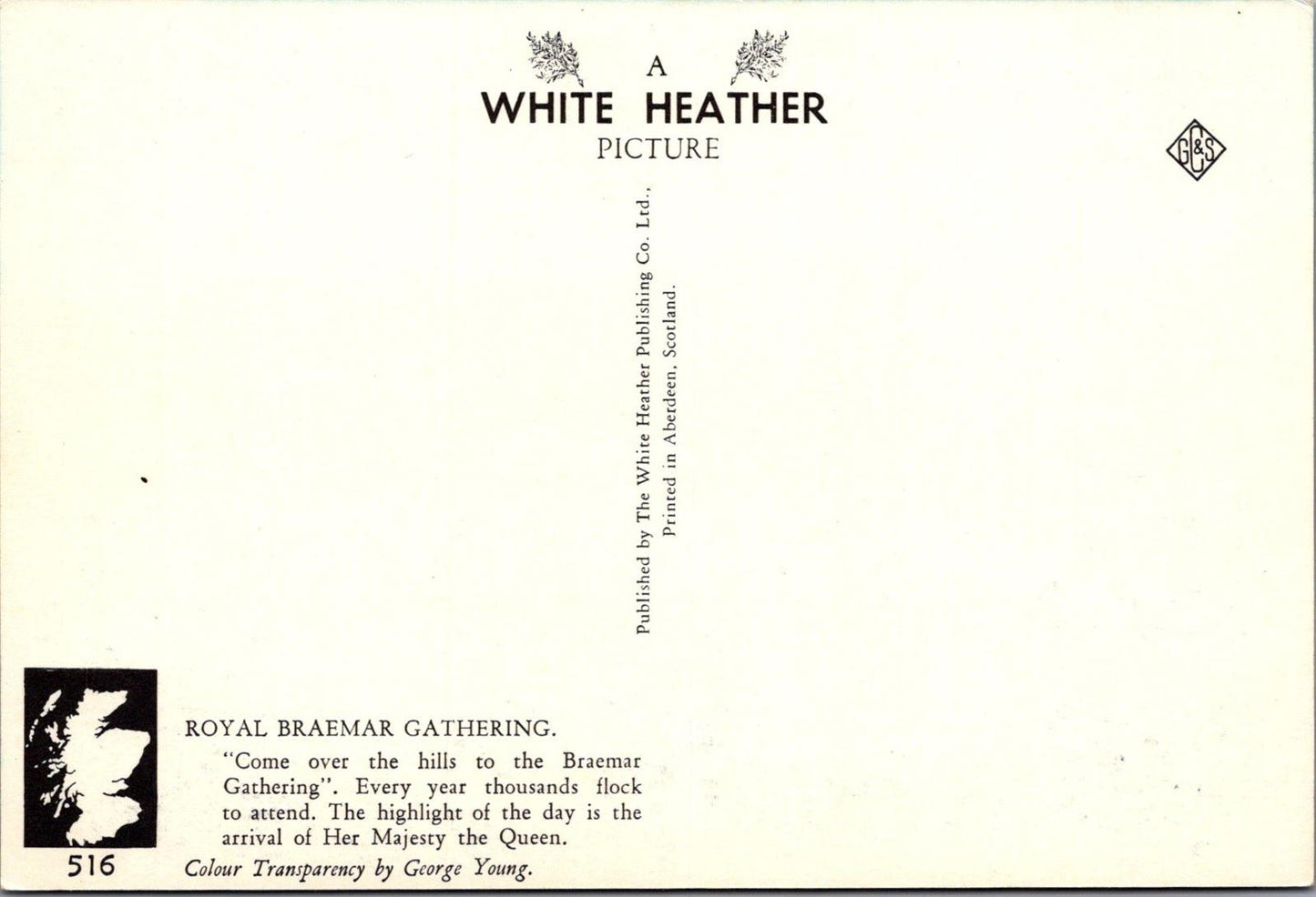 Sports Postcard - Highland Games, Royal Braemar Gathering, Scotland RR23257