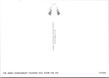 Load image into Gallery viewer, Shropshire Postcard - Aerial View of The Abbey, Shrewsbury RR23271