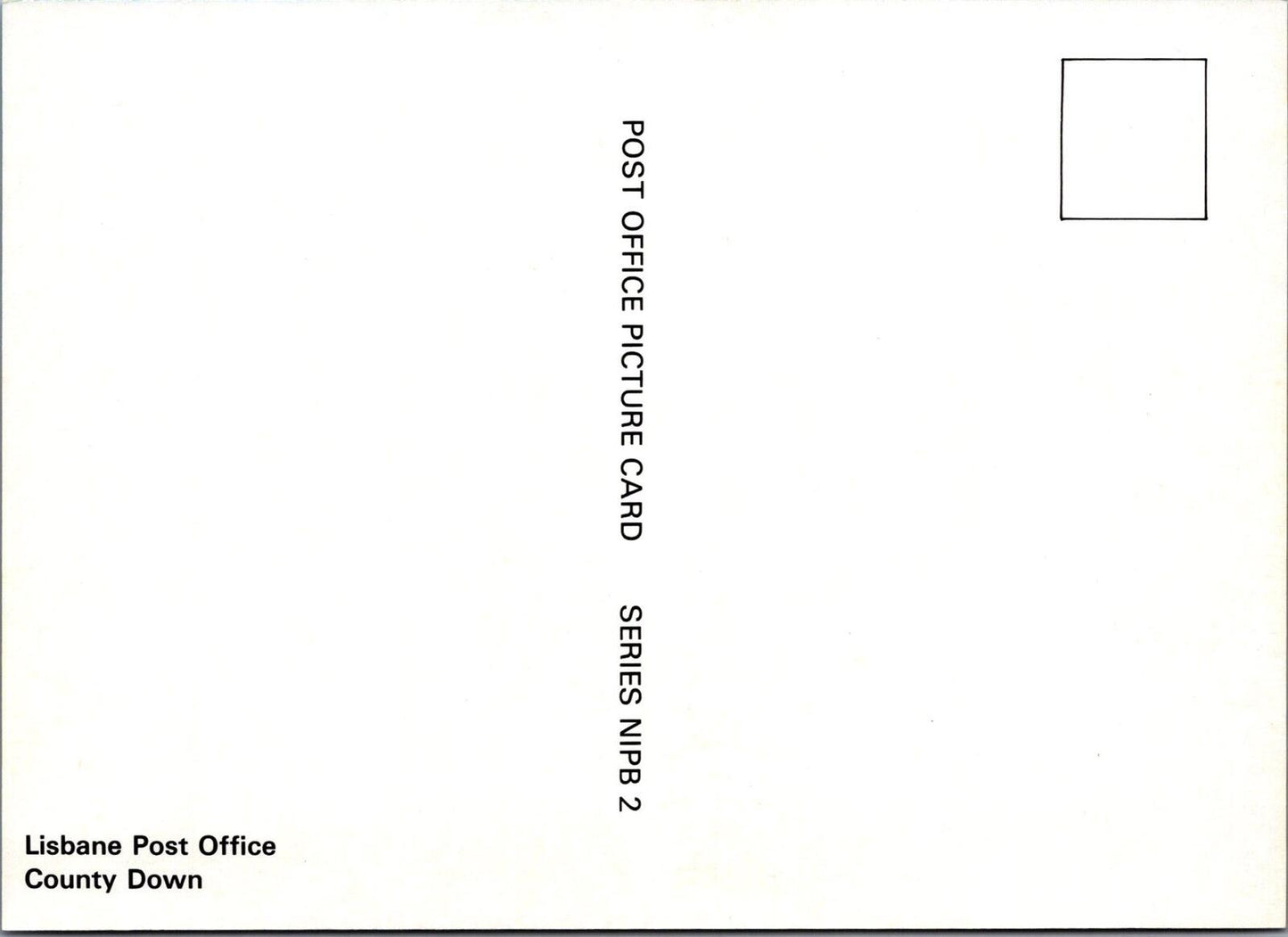 Northern Ireland Postcard: Lisbane Post Office Building, County Down XT2210