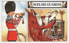 Load image into Gallery viewer, Military Postcard - Drummers of The Foot Guards, Welsh Guards XT512