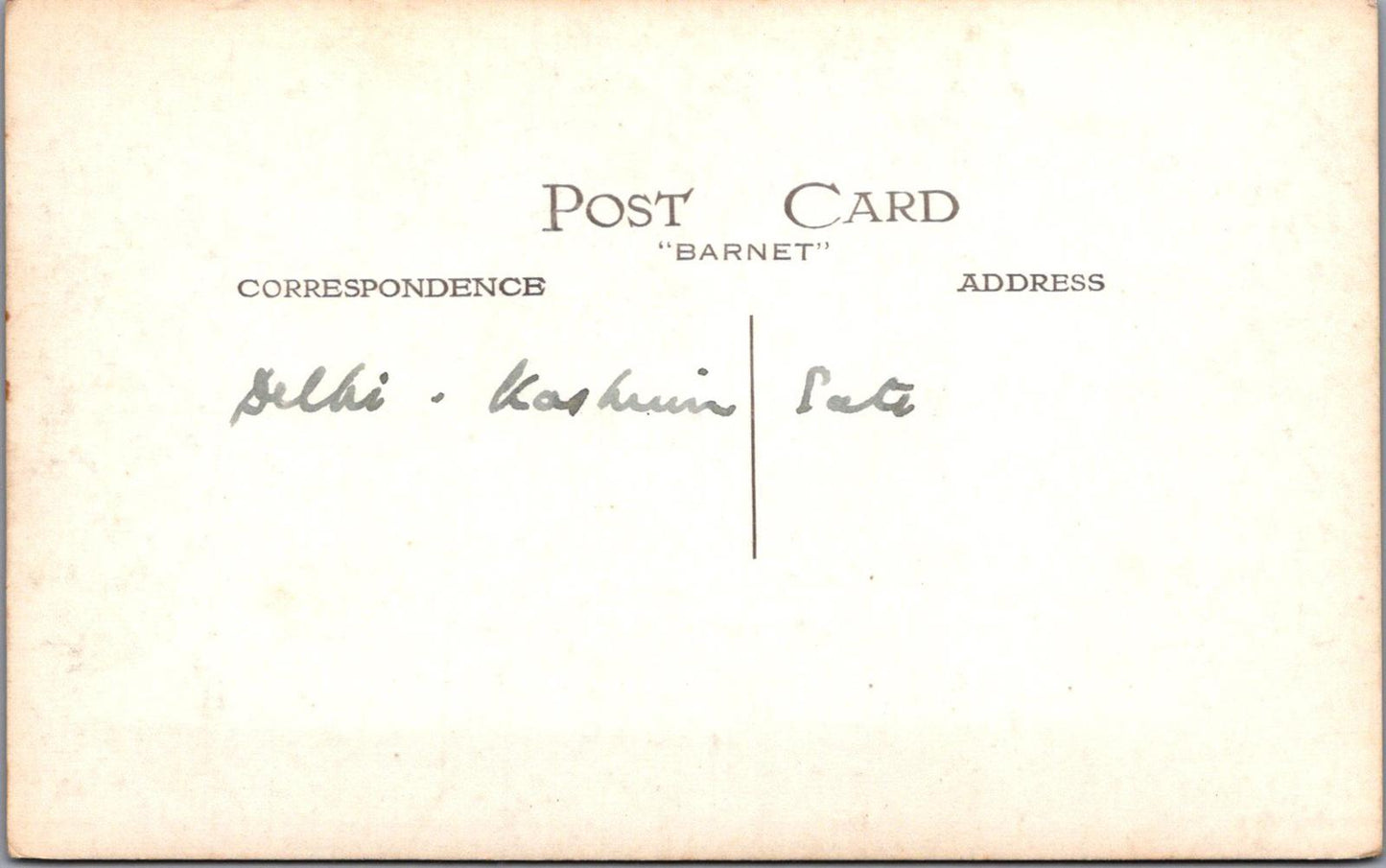 India Postcard - Delhi, Kashmere Gate Fort Entrance Memorial Mutiny 1857 -XT1530