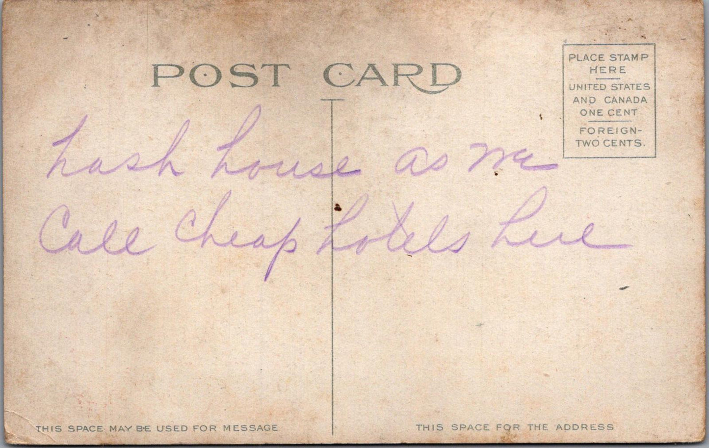 America Postcard: Hotel Flanders, New York City, 135 West 47th Street XT1532