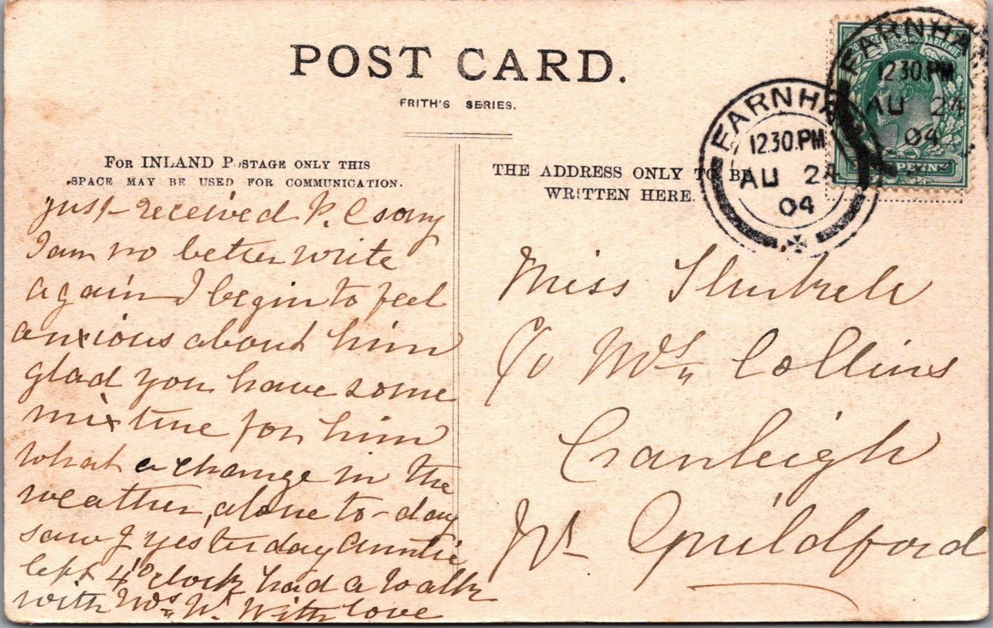 Surrey Postcard - Devil's Punch Bowl at Hindhead XT672
