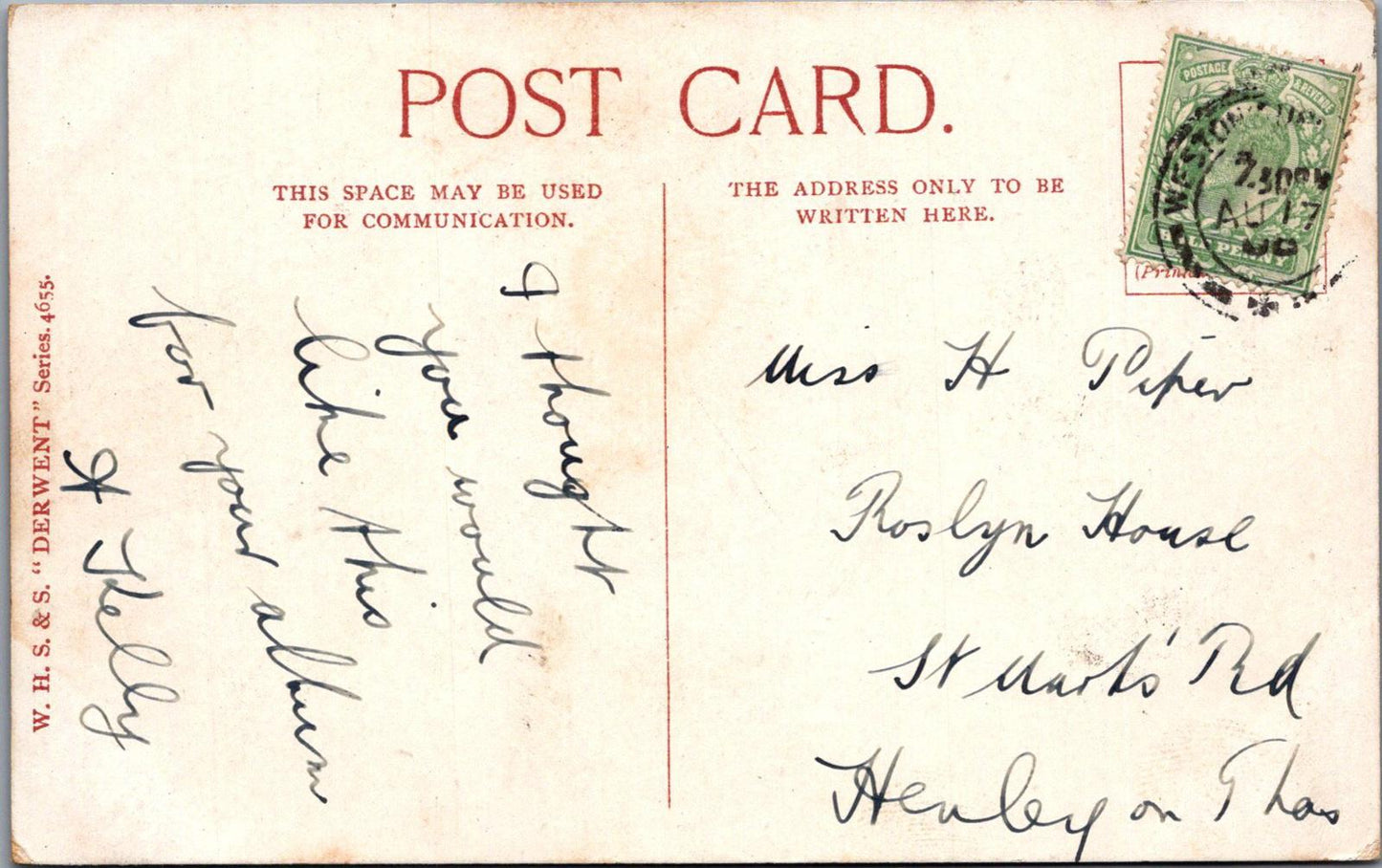 Somerset Postcard - Weston-Super-Mare, Knightstone Pier and Beach XT717