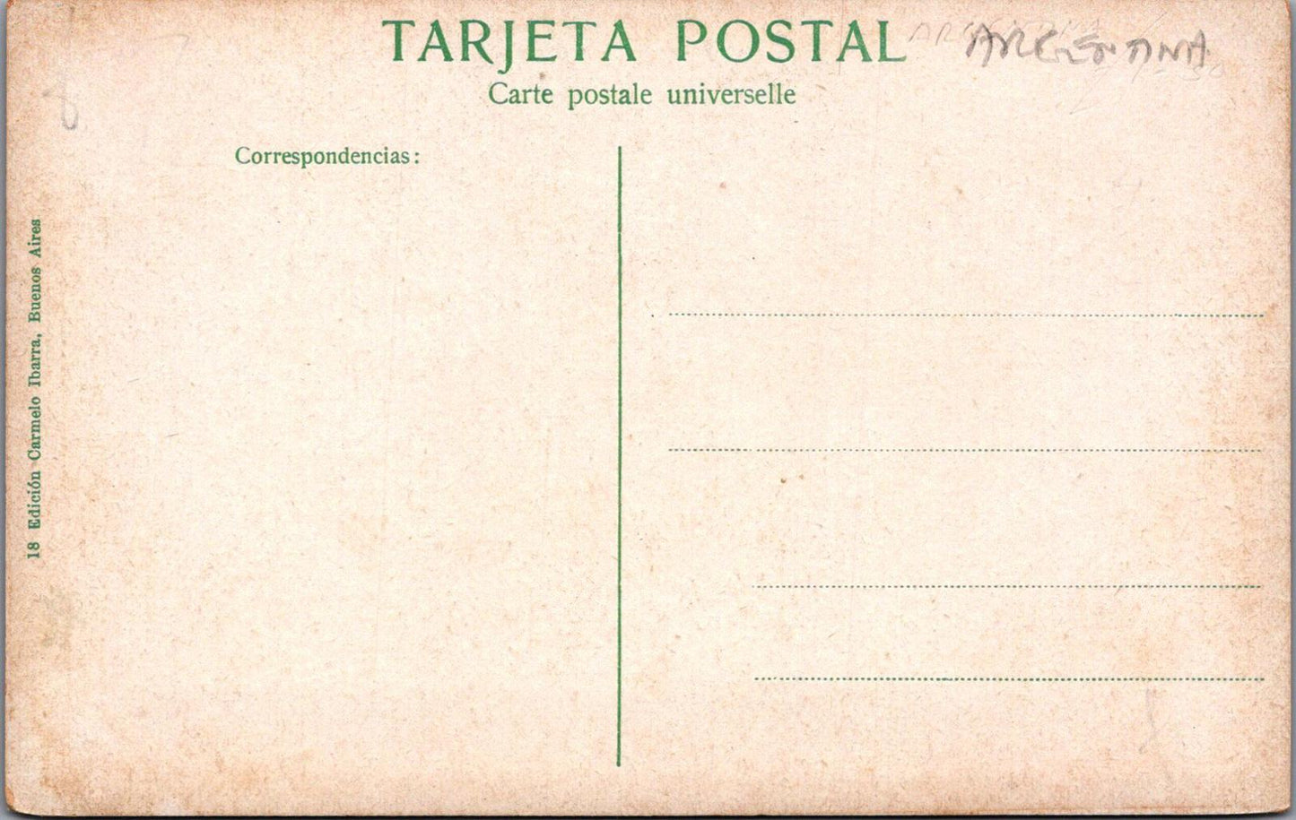 Argentina Postcard - Tigre Hotel, Buenos Aires XT771