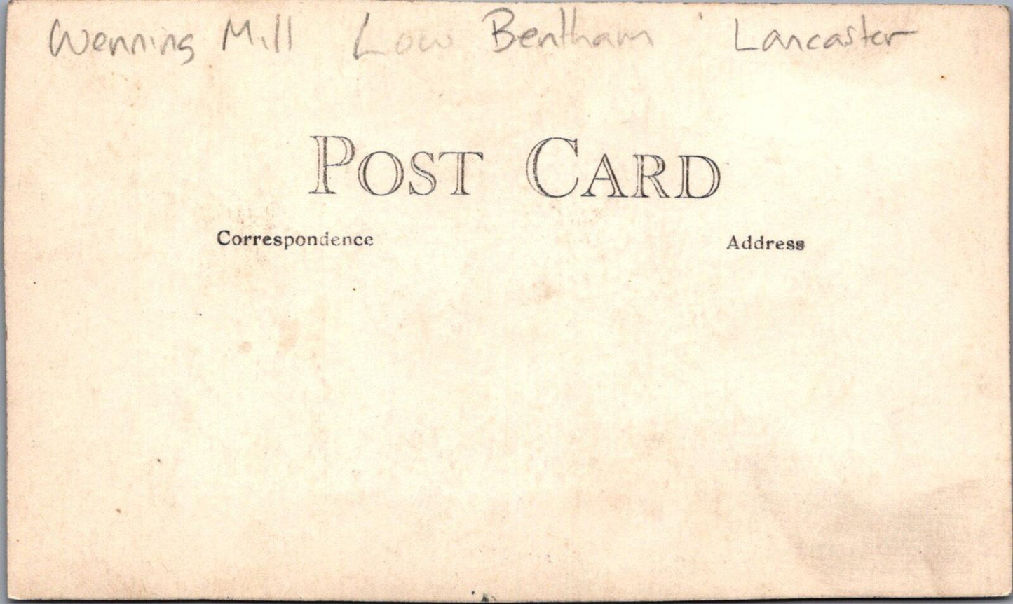 Lancashire Postcard: Wenning Mill, Low Bentham, Lancaster XT2400