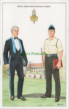 Load image into Gallery viewer, Military Postcard - British Army - Royal Army Educational Corps RS29171