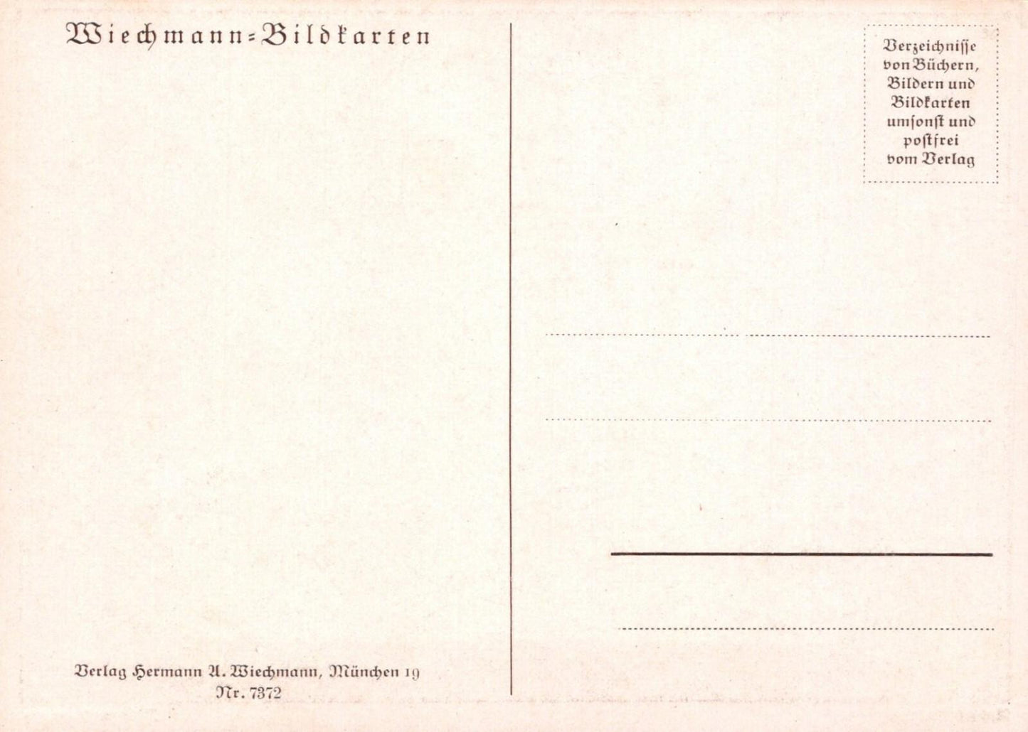 Art Postcard - Miechmann Bildfarten - Robert Buchtger - Morgenftimmung RR9545