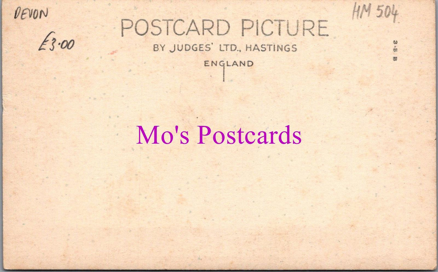 Devon Postcard - Shaldon Village HM504