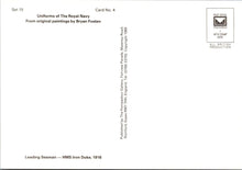 Load image into Gallery viewer, Military Art Postcard - Royal Navy Radio Operator, HMS Ark Royal, 1988 - RR21890