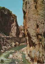 Load image into Gallery viewer, France Postcard - Le Defile De Pierre-Lys, En Parcourant Les Gorges De...RR15546