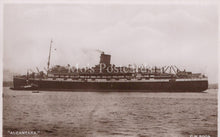 Load image into Gallery viewer, Shipping Postcard - RMS Alcantara, British Ocean Liner XT112